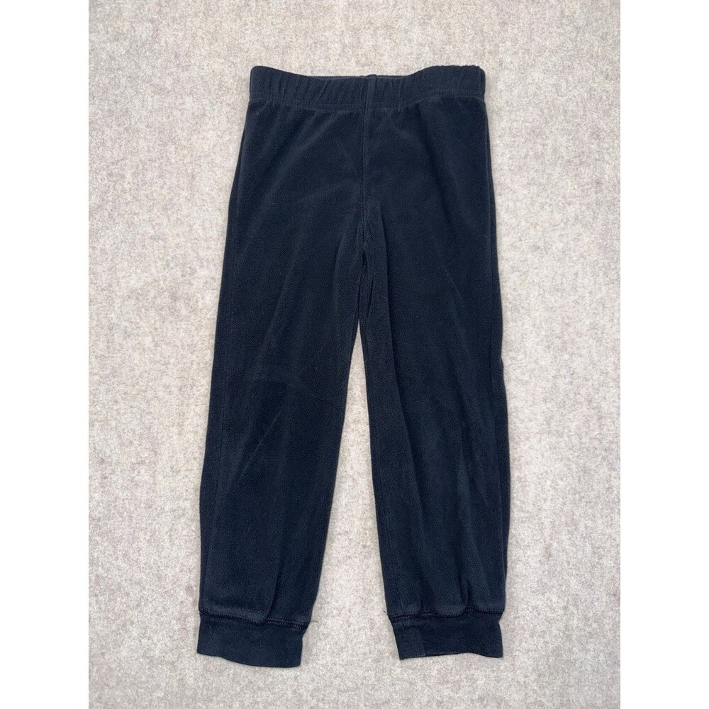 Carters Boys 4T Black Fleece Sweatpants Elastic